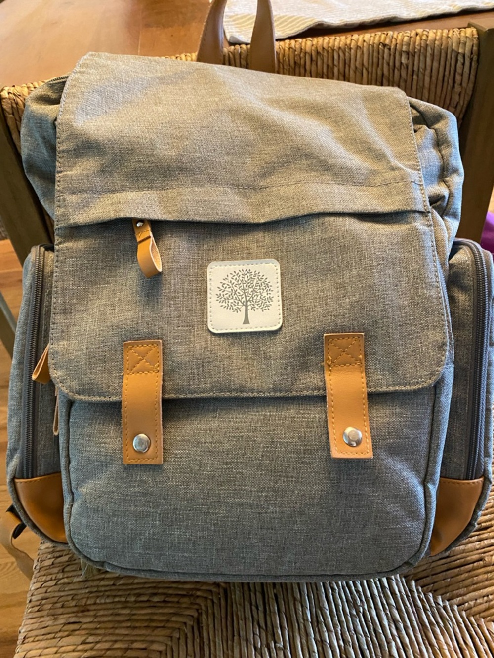 Used Parker Baby Co Diaper Backpack